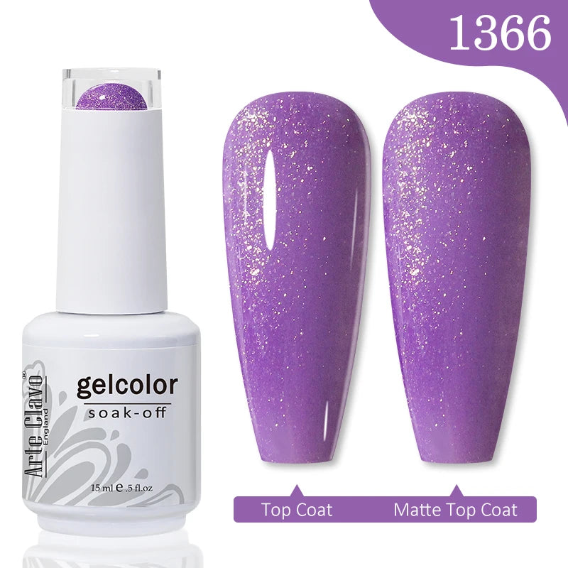 Pink Series Gellack 15ml Soak Off UV LED - 24 Timmar Deals