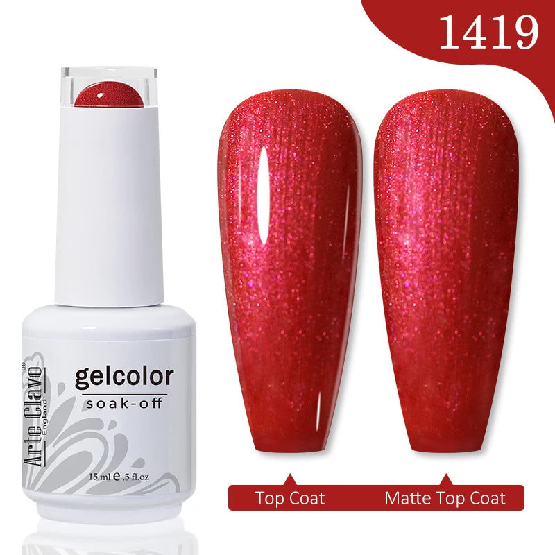 Pink Series Gellack 15ml Soak Off UV LED - 24 Timmar Deals
