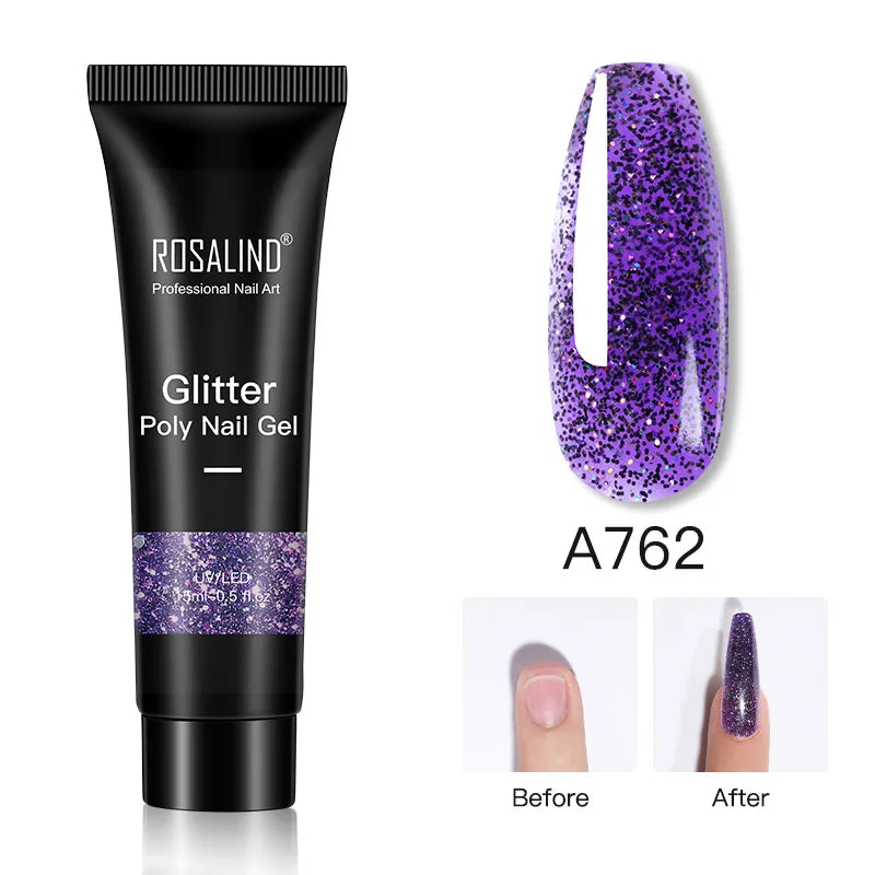 12/15/30/60 ml  Polygel för Nagelförlängning - 24 Timmar Deals