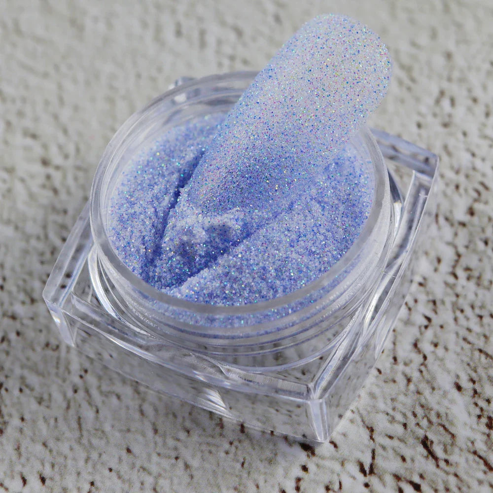 Holographic Nail Powder Net-2g Chrome Laser Mirror Glitter - 24 Timmar Deals