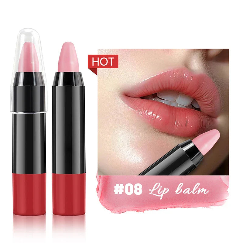 8 färger Velvet Matte Lipsticks Non-stick Cup vattentålig Moisturizing Lasting Lip Stick Lip liner - 24 Timmar Deals