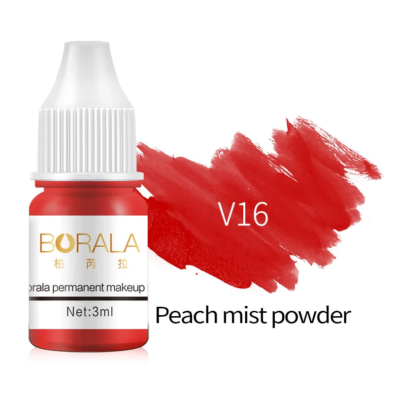 26 färger 3ML Permanent Makeup Tatuering Läppar Ögonbryn Eyeliner Pigment - 24 Timmar Deals