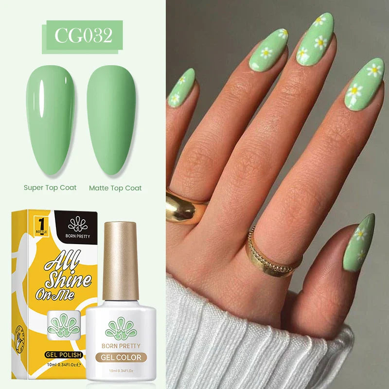 10ml Nagellack 130 Färger Nude Lila Röd UV LED Soak Off UV Gel Semi Permanent Gel Lack - 24 Timmar Deals