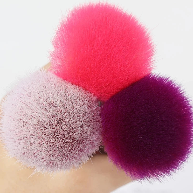 Nail Art Brush Ta bort Nail Dust Brush Akryl UV Gel Borstar - 24 Timmar Deals