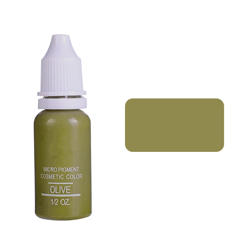 24 färger Tattoo Ink Set Permanent Makeup Ögonbryn Bläck Läppar Ögonlinje Tatuering Färg Microblading Pigment - 24 Timmar Deals