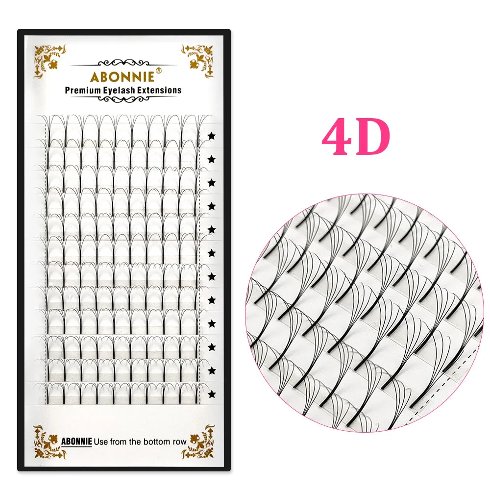 6D Long Stem Premade Fans Curl Russian Volume Eyelashes - 24 Timmar Deals