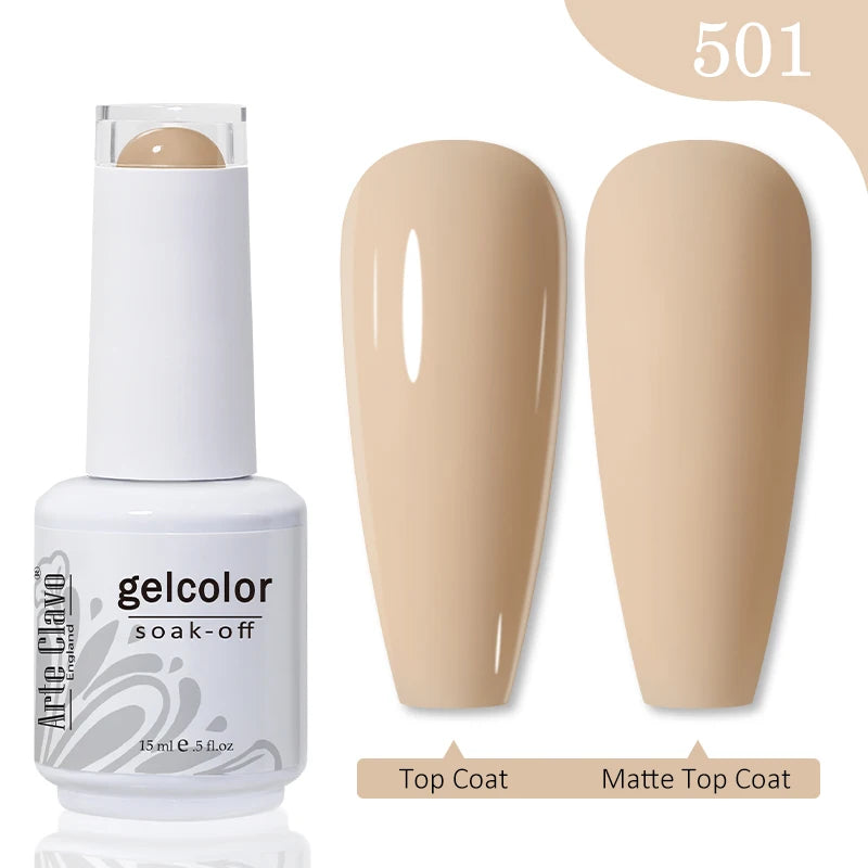Pink Series Gellack 15ml Soak Off UV LED - 24 Timmar Deals