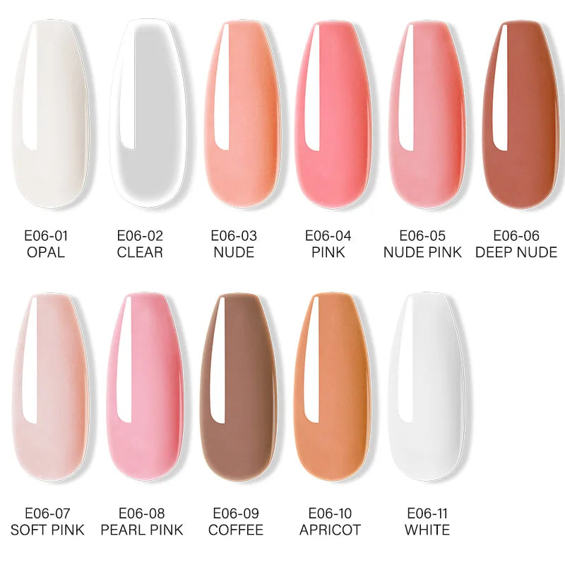 15 ml Poly Nagelgel härdad med UV/LED-lampa - 24 Timmar Deals