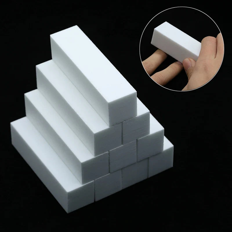 Nails Buffer Grind Buffing Block pink Nail File For Pedicure Manicure Care Nail Art Sponge Buffer Polish Nail accessories Tools - 24 Timmar Deals