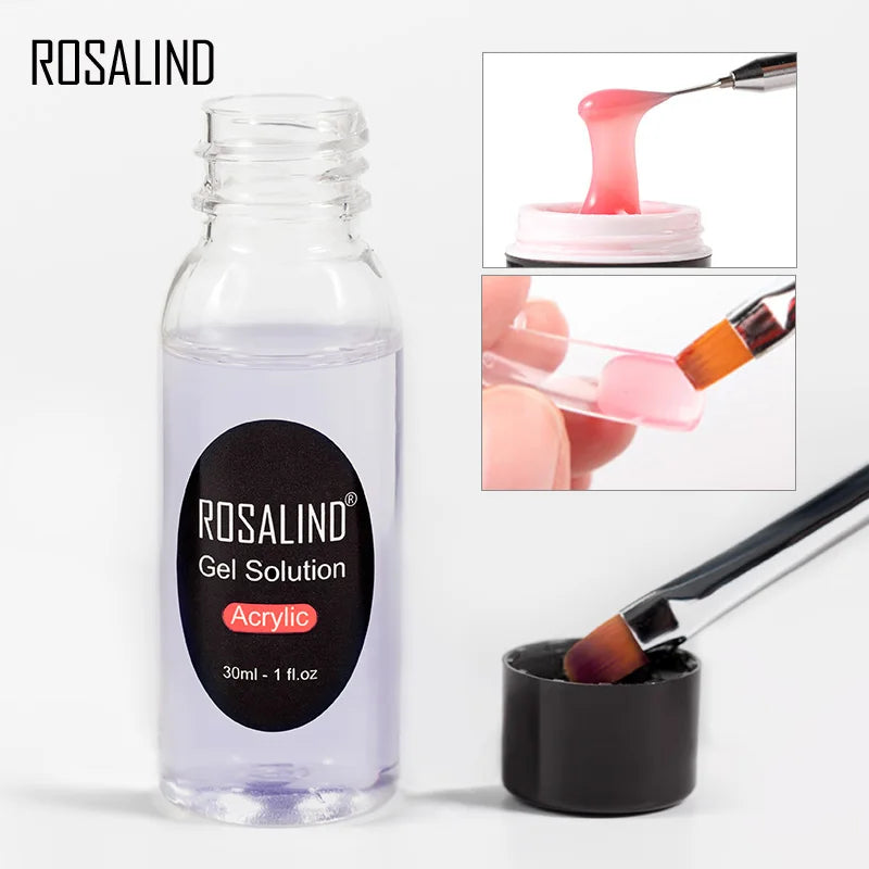 15/30 ml Poly Nail Gel Semi Permanent Akryl Extension Crystal Nail Art Fast Builder Hybrid Lack UV Poly Nagellack - 24 Timmar Deals