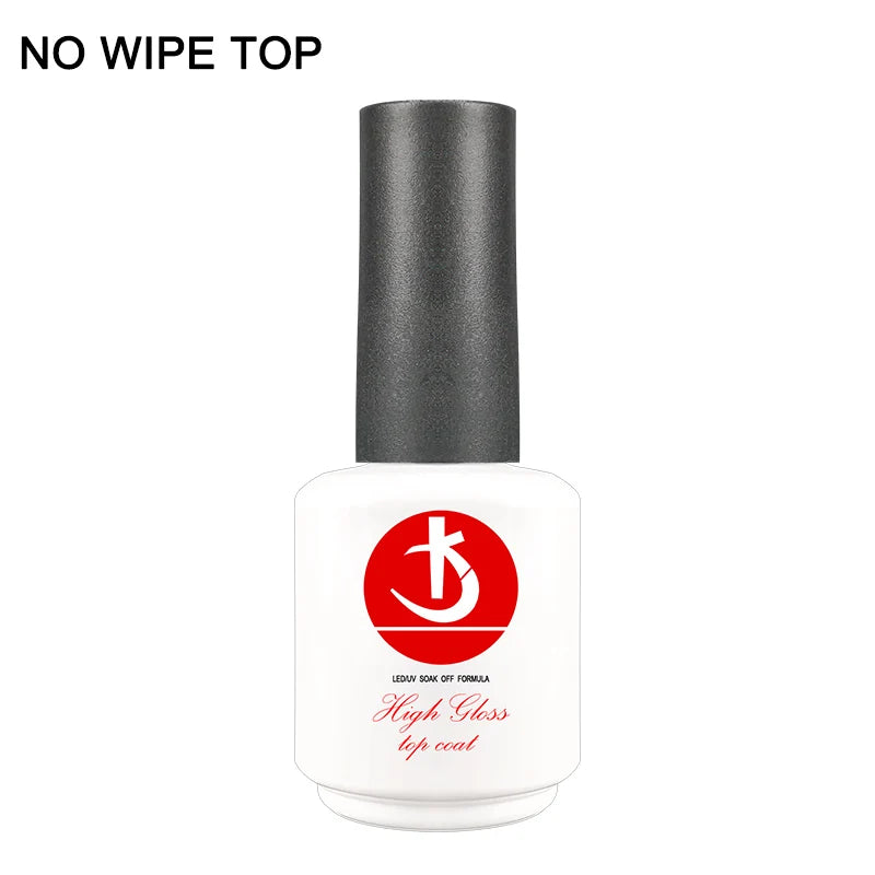 Base and Top Coat Gel Polish 15ml Thick uv Rubber Base Varnish Hybrid Nail Art Semipermanent Nail Polish - 24 Timmar Deals