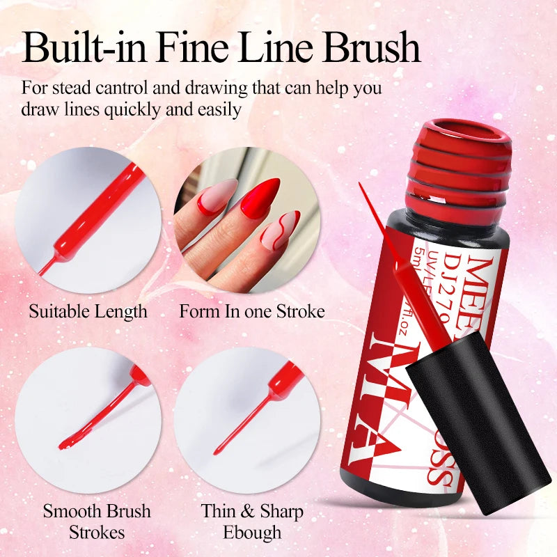 12st Line Gel Polish Set - 24 Timmar Deals