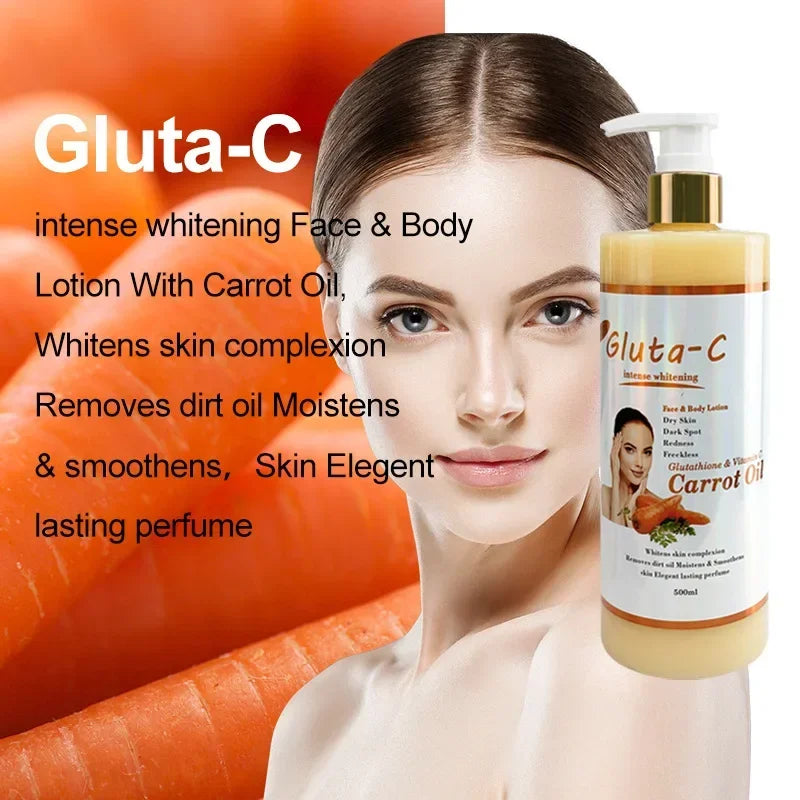 500ml Glutamate Body Skin Whitening Body Lotion - 24 Timmar Deals