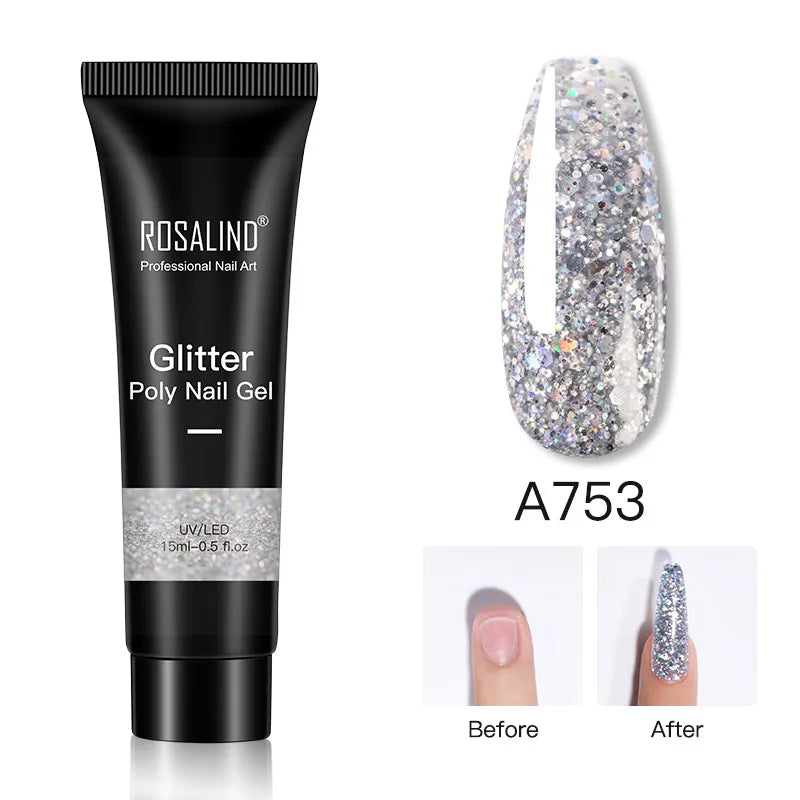 12/15/30/60 ml  Polygel för Nagelförlängning - 24 Timmar Deals