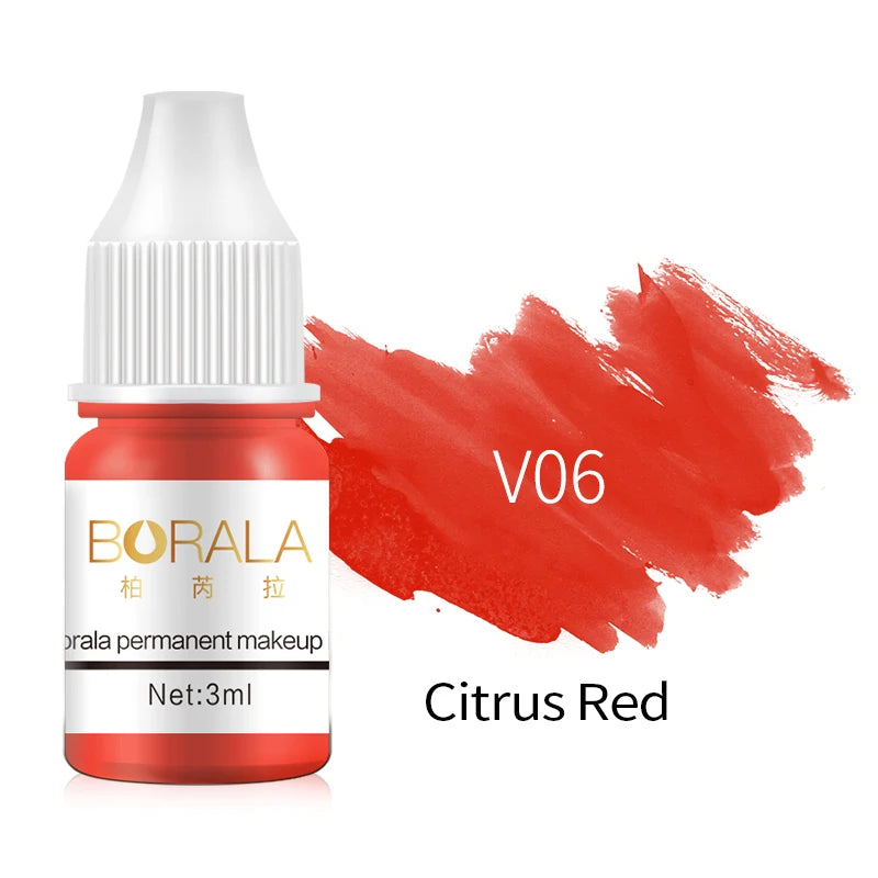 26 färger 3ML Permanent Makeup Tatuering Läppar Ögonbryn Eyeliner Pigment - 24 Timmar Deals