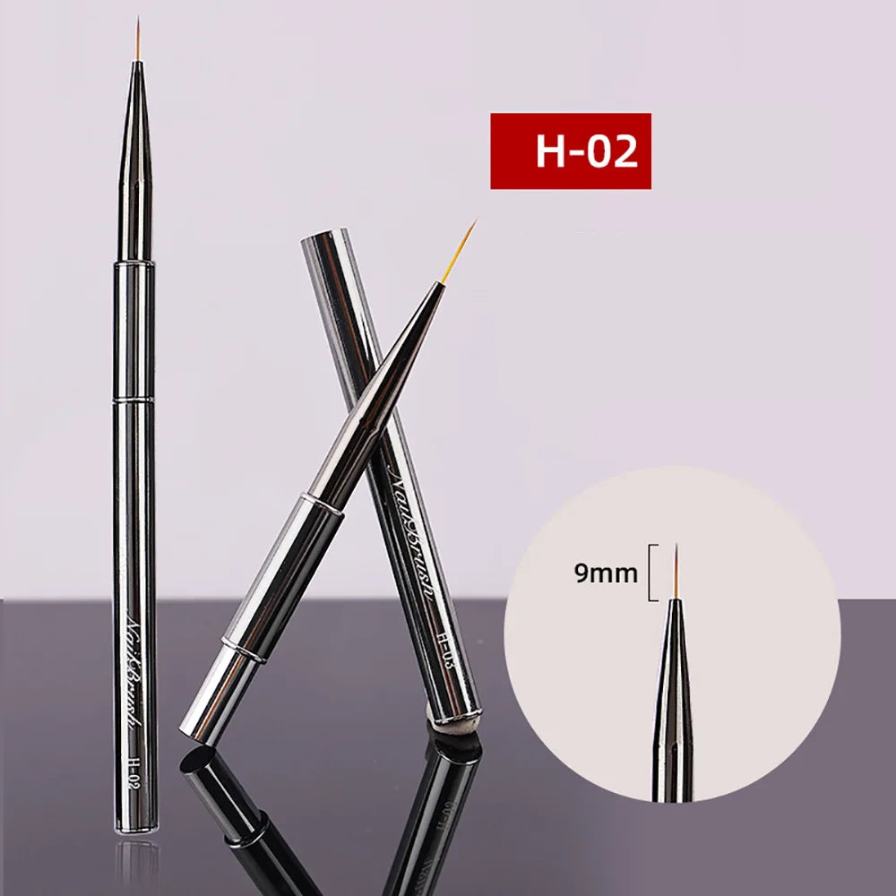1 ST Nail Art Pensel, Akryl UV Gel Extension rush, Målning Ritning Pensel Liner - 24 Timmar Deals