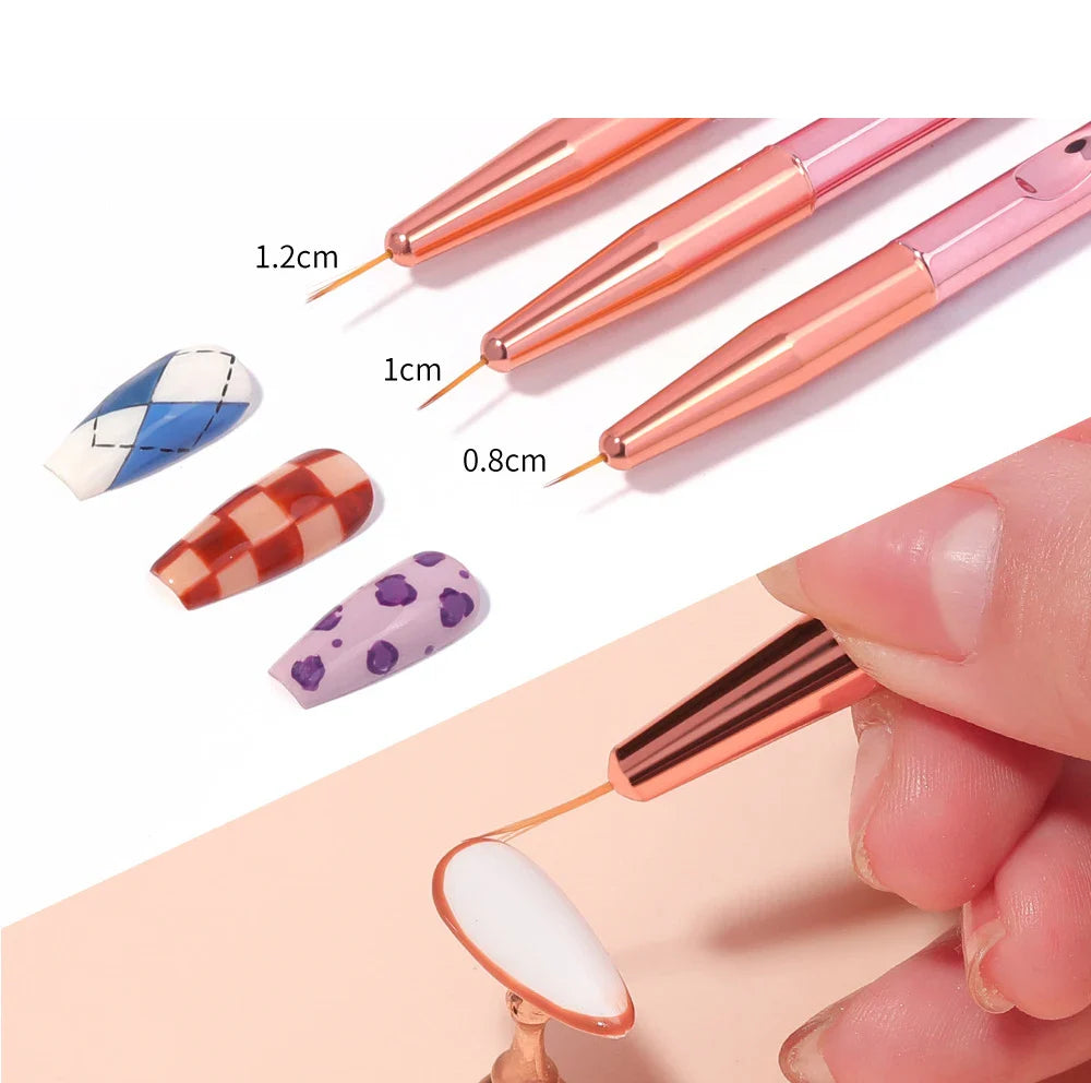 Nail Art Brush Ta bort Nail Dust Brush Akryl UV Gel Borstar - 24 Timmar Deals
