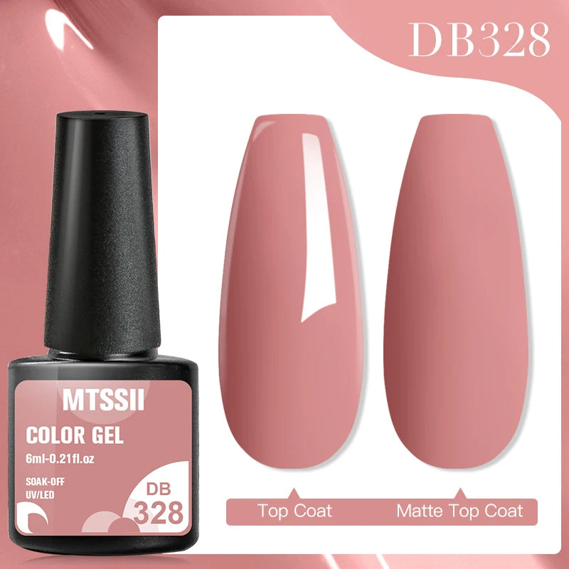 Metalic, Pastell, Glitter Gellack 6ml, 63 olika färger - 24 Timmar Deals
