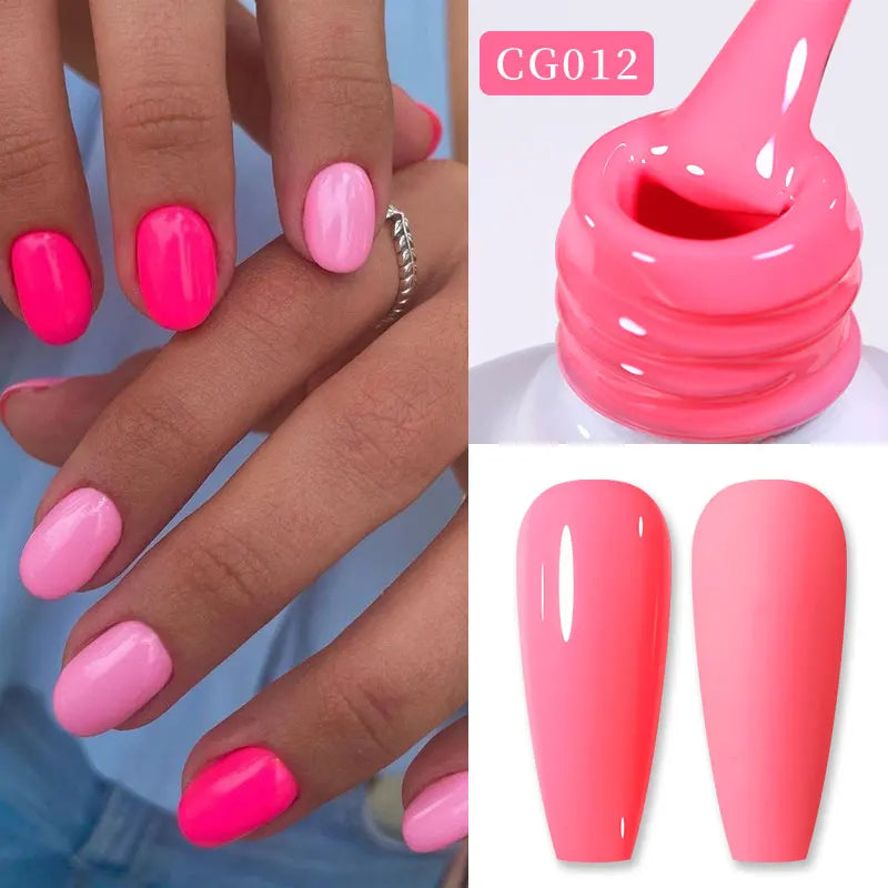 Neonfärg Gel Nagellack 10ml Fluorescerande Nagelgel Orange Gul Grön Lila Varnis Semipermanent Trendig Sommar - 24 Timmar Deals