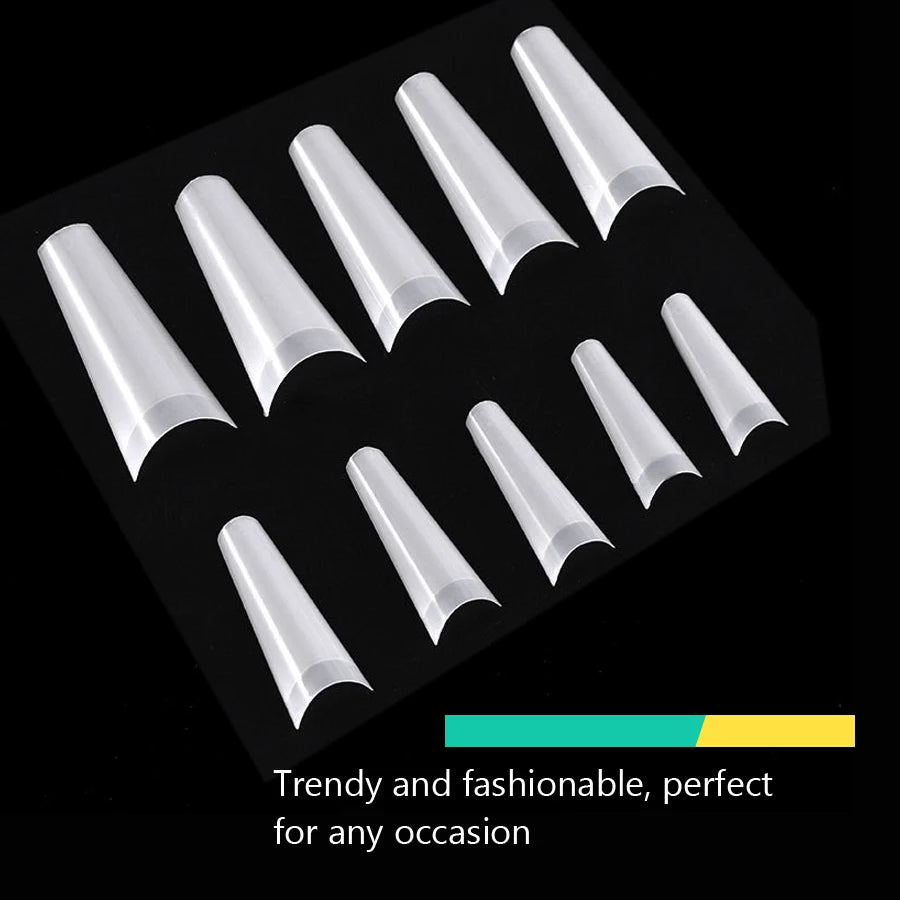500pcs Coffin False Nails Tips - 24 Timmar Deals