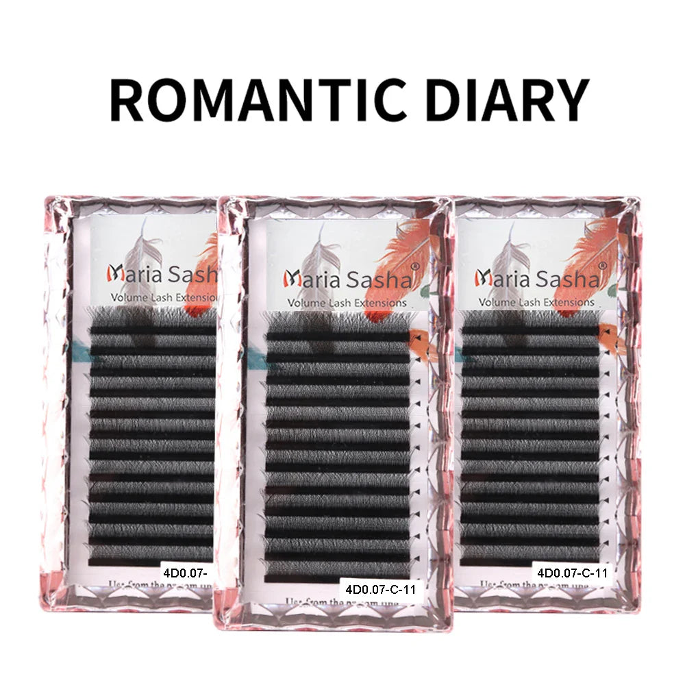 3D W Eyelash Extensions 6D Shaped - 24 Timmar Deals
