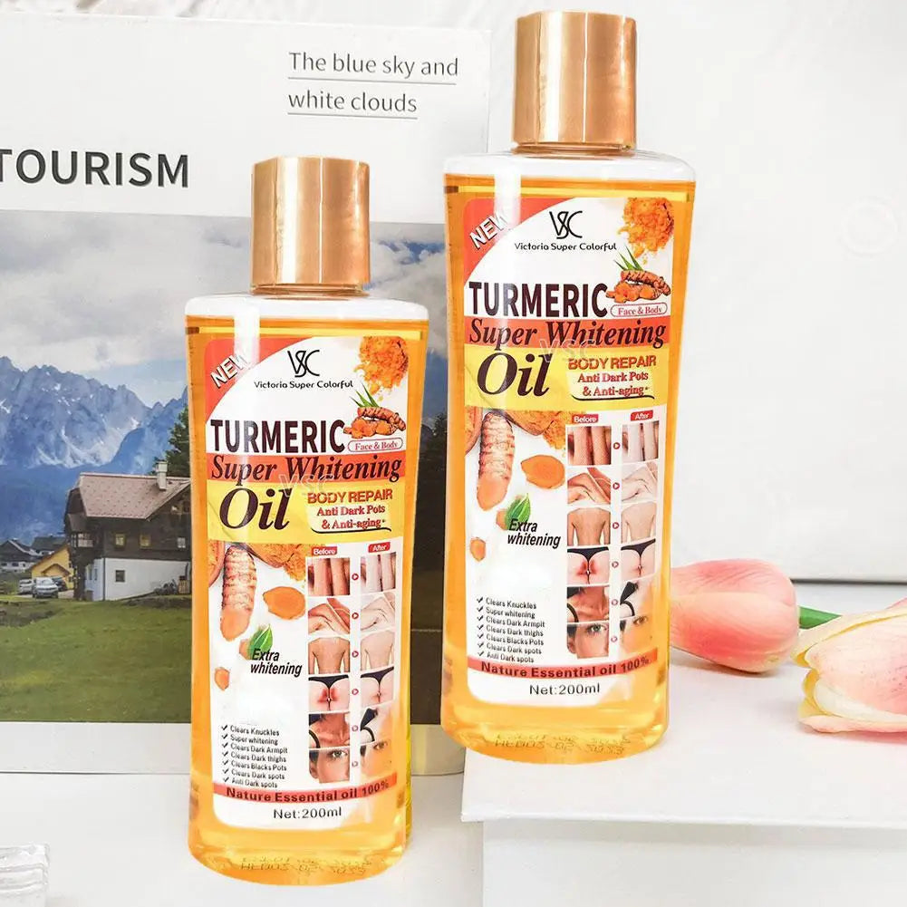 200 ml Gurkmeja Olja Ta bort mörka fläckar - 24 Timmar Deals