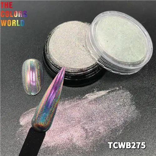 TCT-752 Holographic Mirror Chameleons Resin Pigment Glitter - 24 Timmar Deals