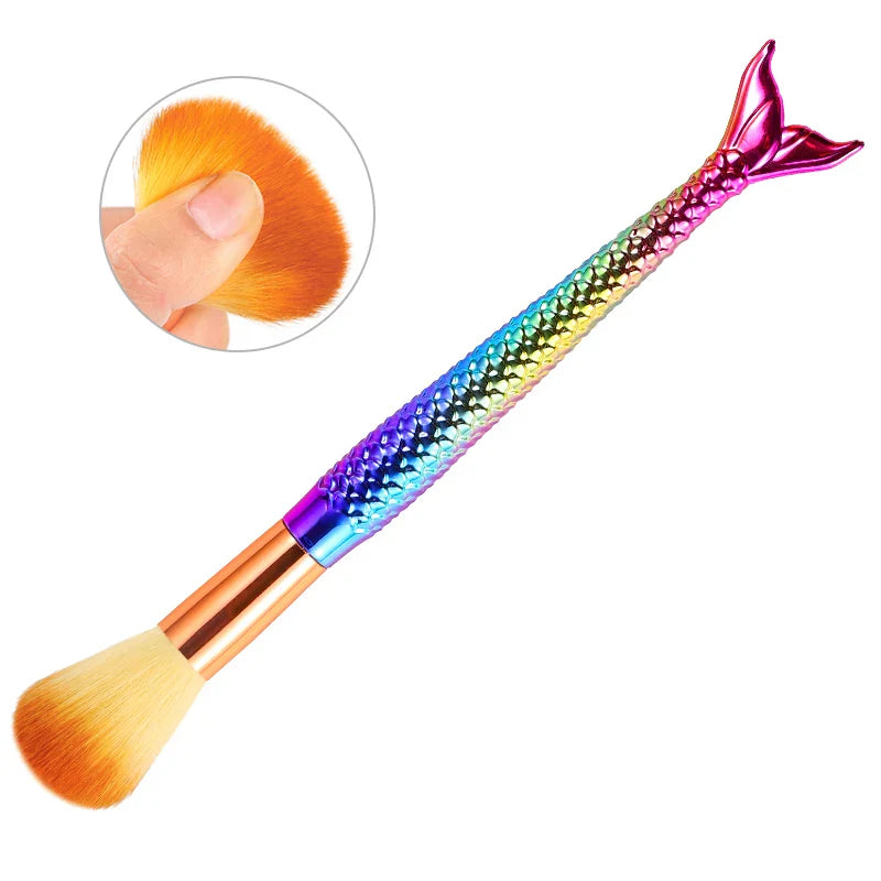 Nail Art Brush Ta bort Nail Dust Brush Akryl UV Gel Borstar - 24 Timmar Deals
