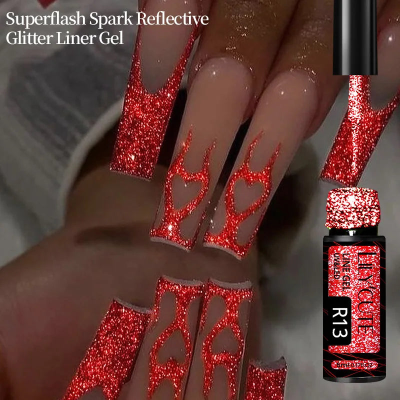 5ml Liner Gel Polish Painting Stripe pensel - 24 Timmar Deals