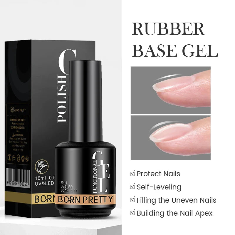 15ml Soak Off UV LED Gel Nail Polish Hybrid Varnish Nail Art Manicure 114 Colors Semi-Permanent Base Top Coat - 24 Timmar Deals
