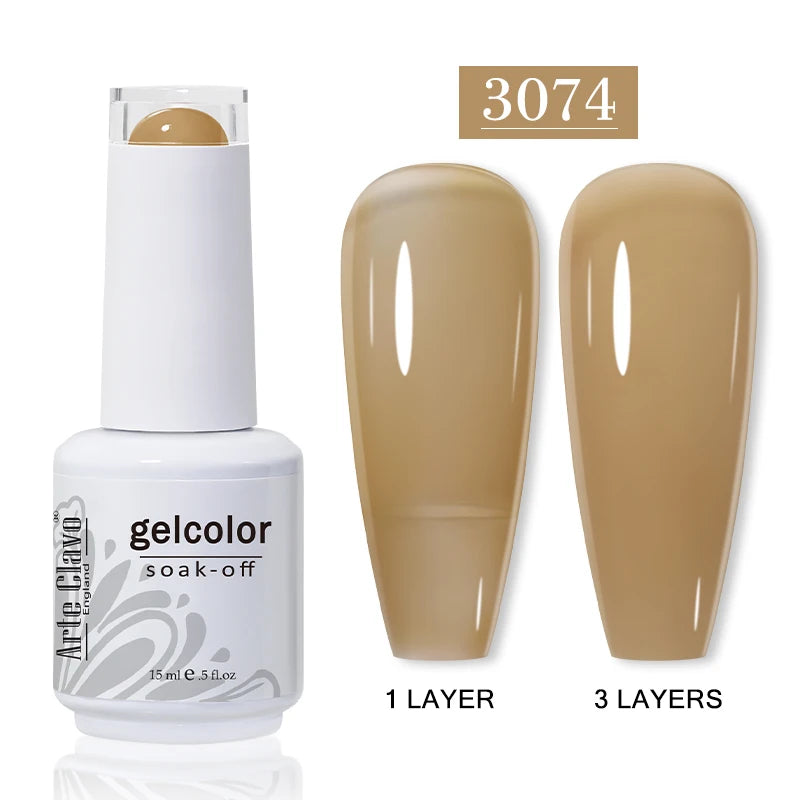 Jelly Gel Polish 15ml LED Hybridlack - 24 Timmar Deals