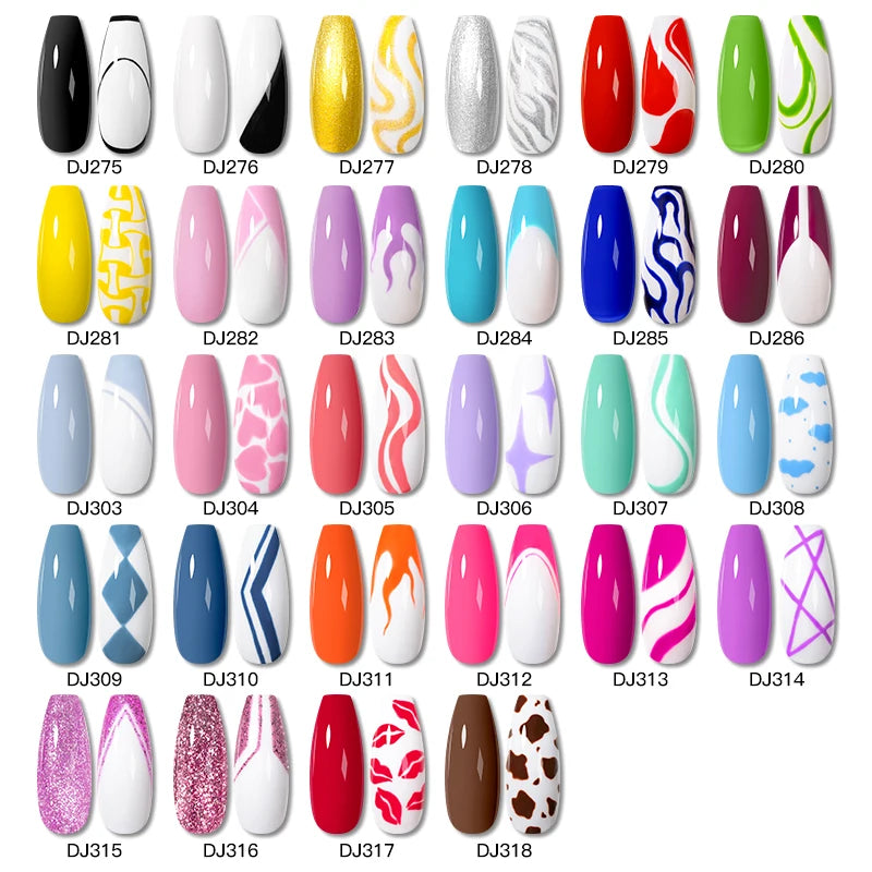 12st Line Gel Polish Set - 24 Timmar Deals