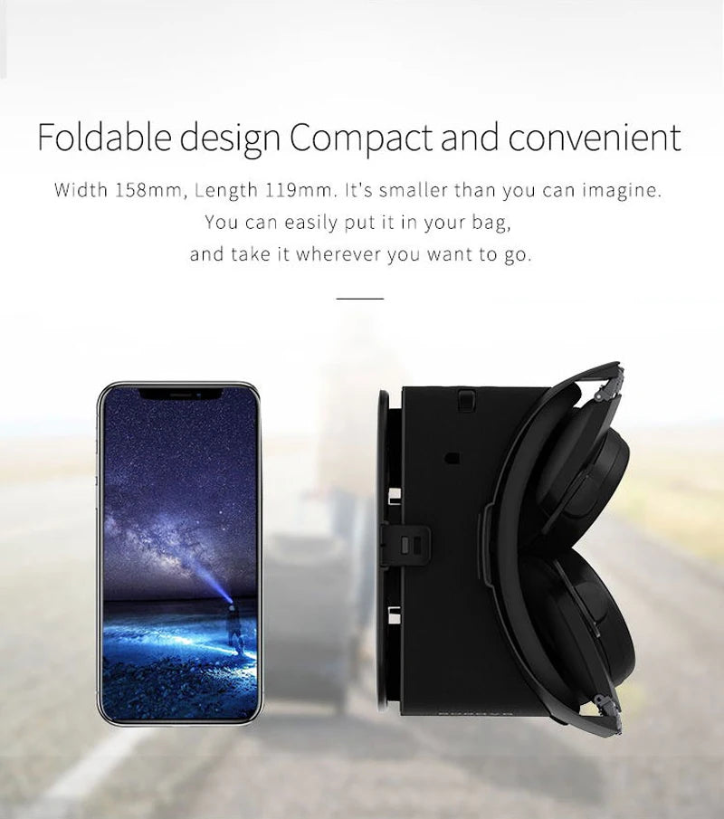 Bobo VR Z6 3D Virtual Reality Glasögon Bluetooth-headset - 24 Timmar Deals