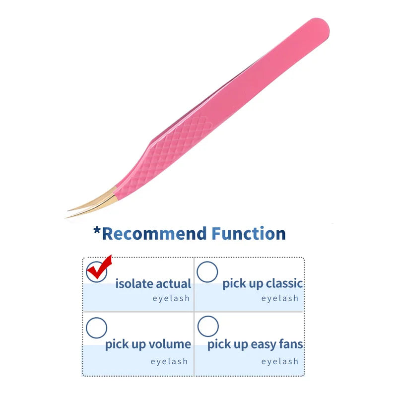 Precision lösögonfransar Pincett Fan Lash Ögonfransförlängning - 24 Timmar Deals