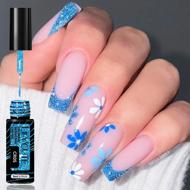 5ml Liner Gel Polish Painting Stripe pensel - 24 Timmar Deals