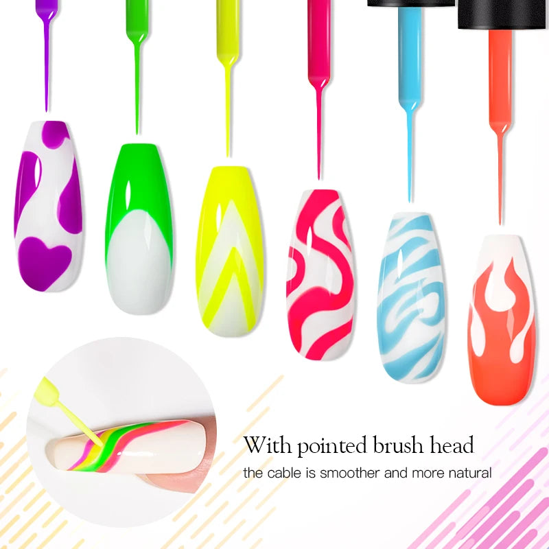 12st Line Gel Polish Set - 24 Timmar Deals