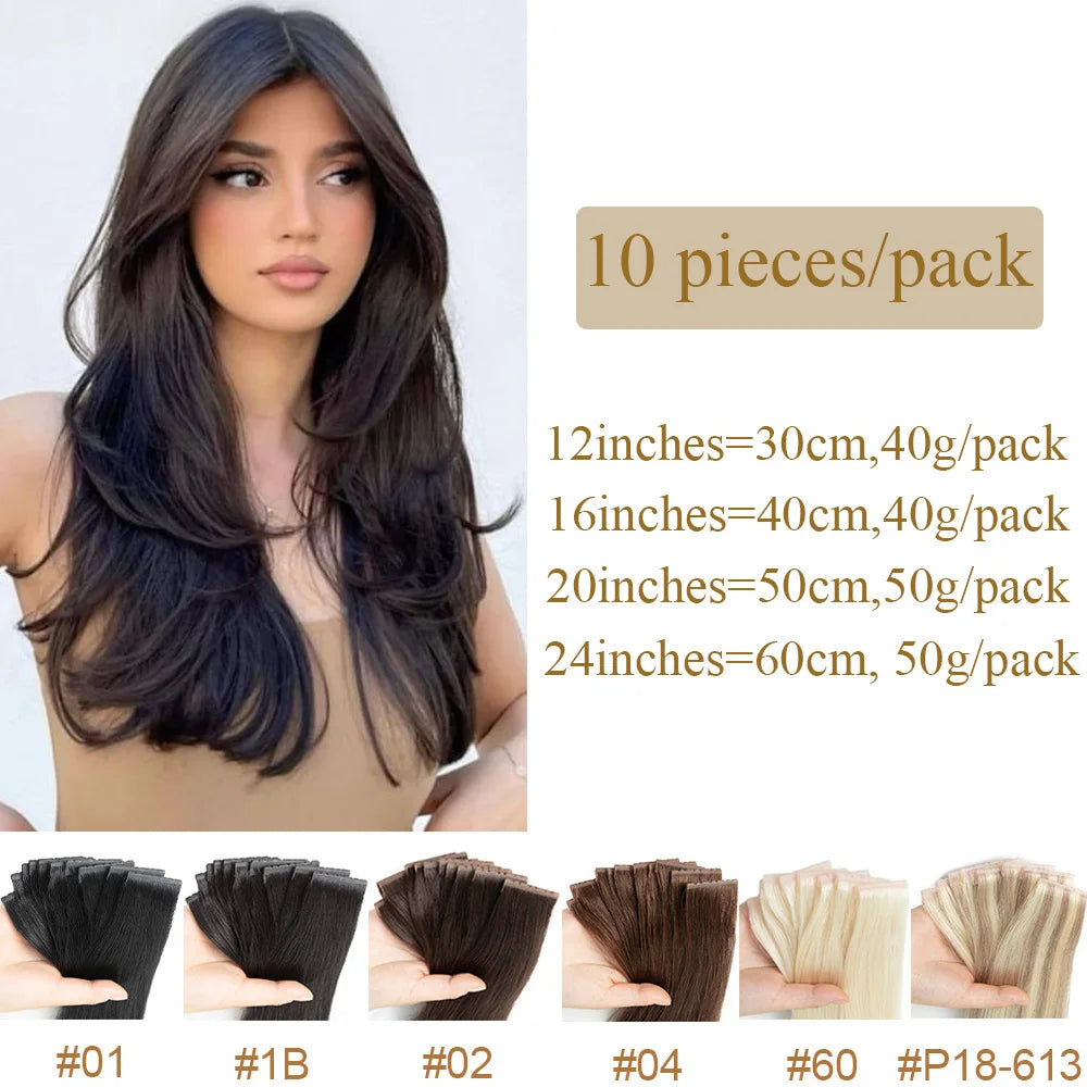Osynligt Twin Tape mikroring Löshår 10st/Pack - 24 Timmar Deals