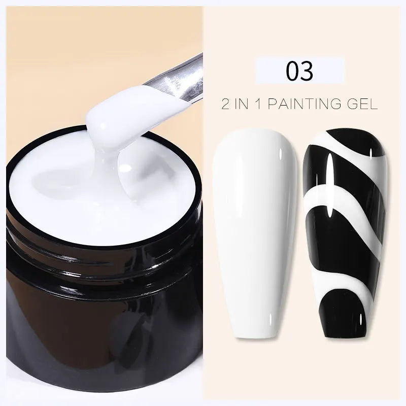 BORN PRETTY Painting Drawing Gel Soak Off 5g - 24 Timmar Deals