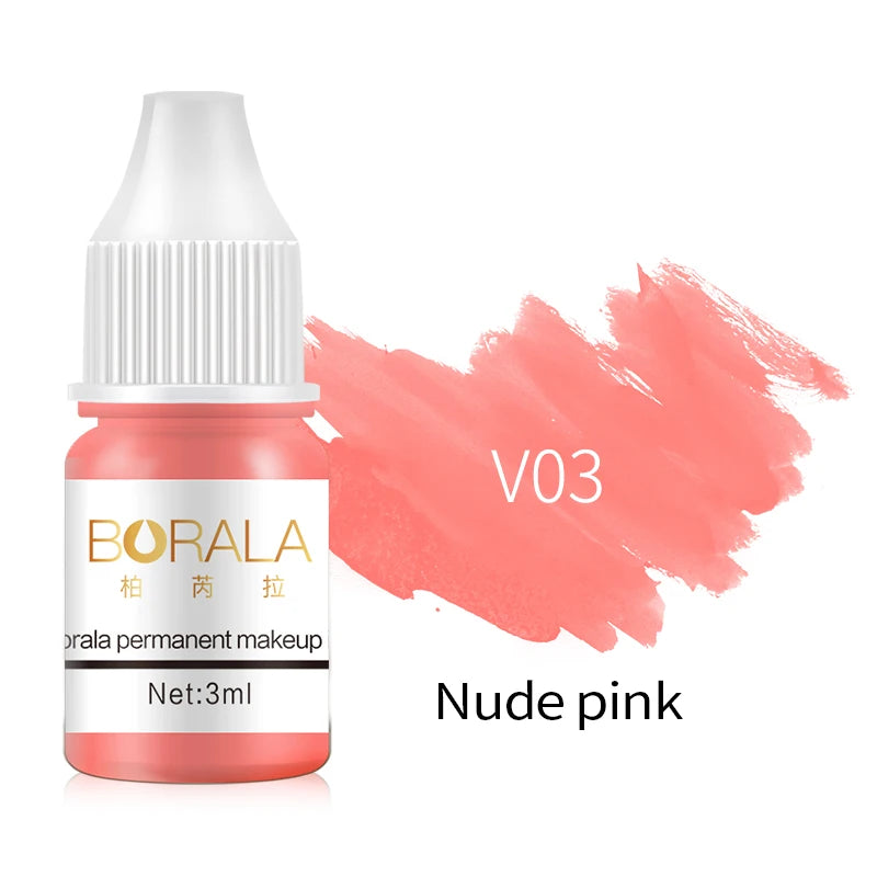 26 färger 3ML Permanent Makeup Tatuering Läppar Ögonbryn Eyeliner Pigment - 24 Timmar Deals