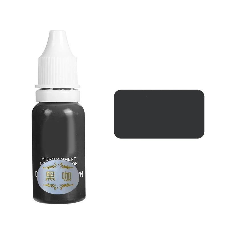 24 färger Tattoo Ink Set Permanent Makeup Ögonbryn Bläck Läppar Ögonlinje Tatuering Färg Microblading Pigment - 24 Timmar Deals