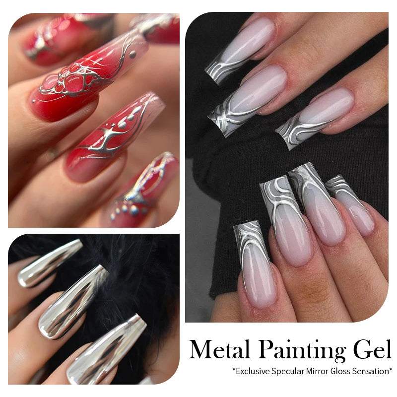 Metallic Painting Gel Polish 5ML - 24 Timmar Deals