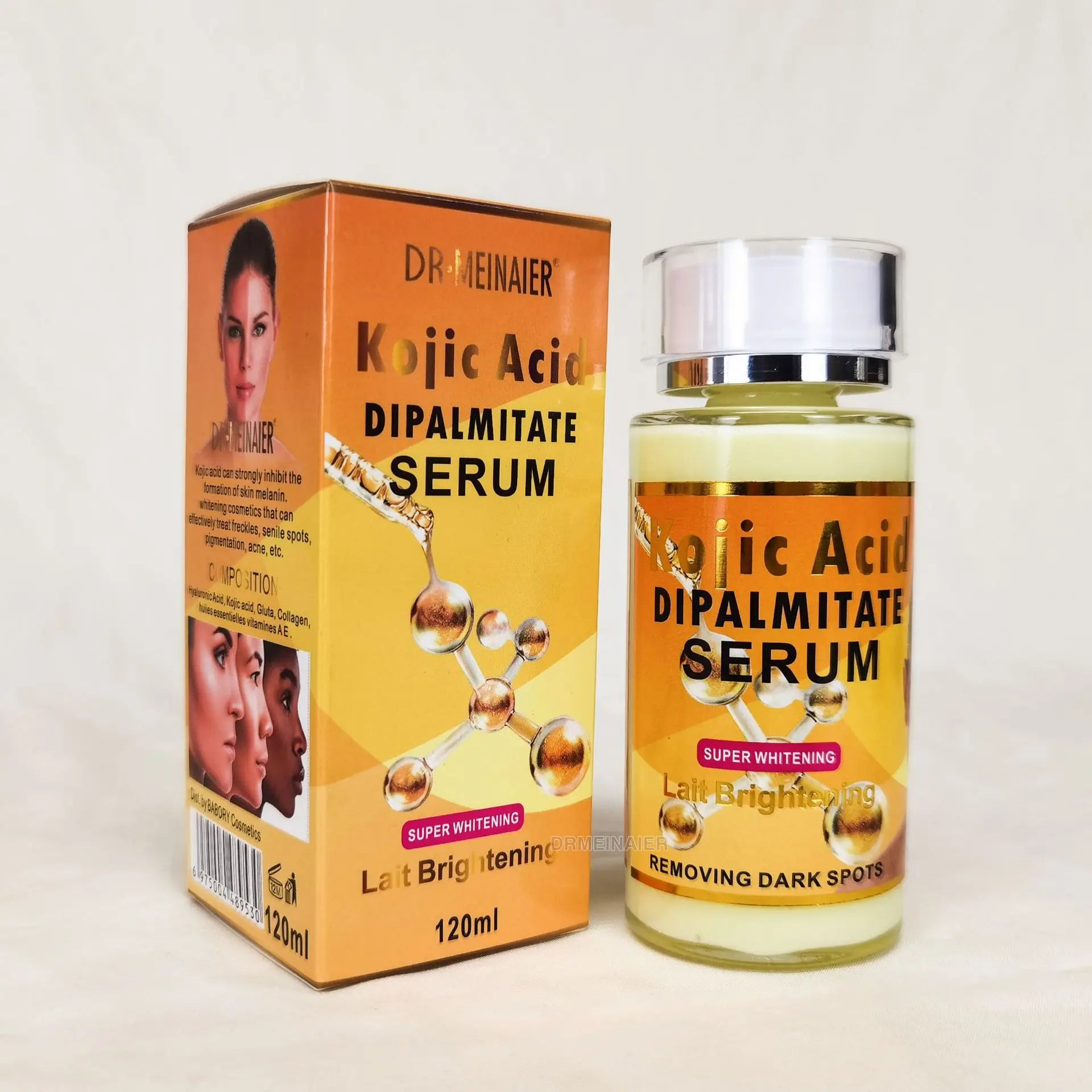 120ml 99% Vitamin C Serum Oil Facial Serum AHA Kojic Acid glutathione Facial skin brightening - 24 Timmar Deals