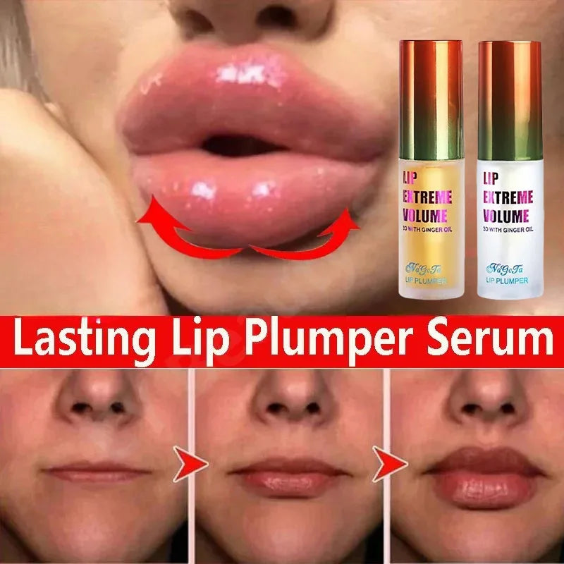 Lip Plumper Oil Serum Instant Voluminous Essence - 24 Timmar Deals