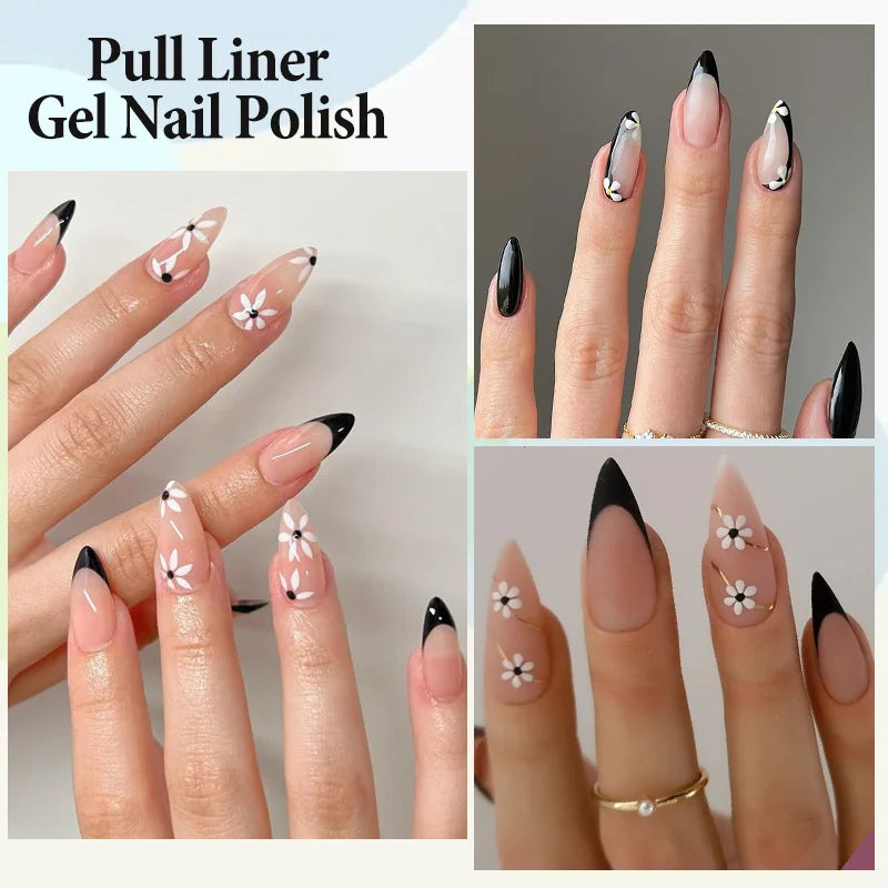5ml Liner Gel Polish Painting Stripe pensel - 24 Timmar Deals