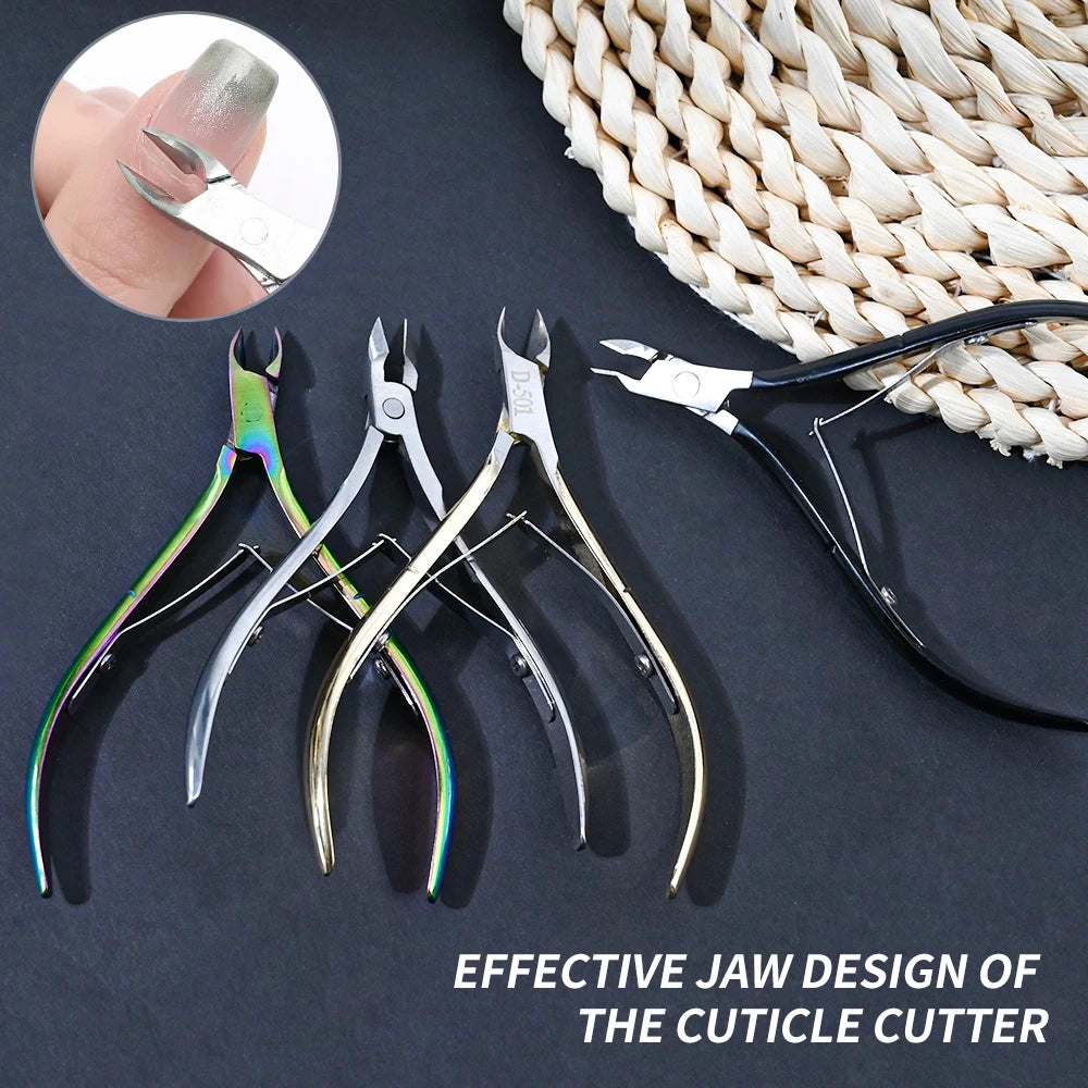 Nail Cutter Nipper Rostfritt stål Dead Skin Remover Tool - 24 Timmar Deals