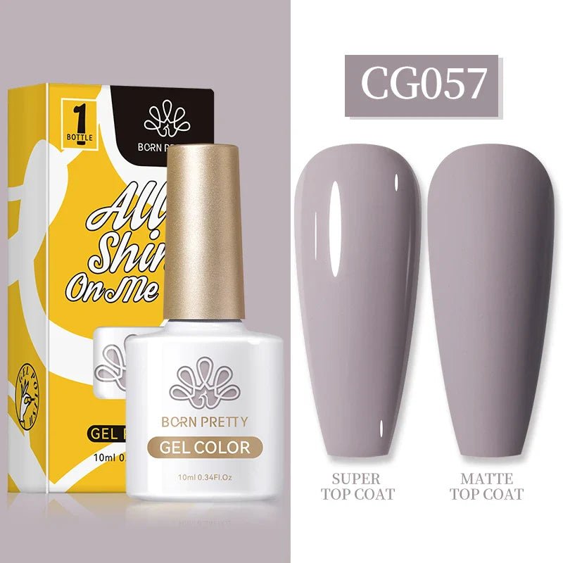 BORN PRETTY 1PC Black White Red Color Collection Nail Gel Polish 10ml Varnis Semi-permanent Soak Off UV LED Gel for Manicure - 24 Timmar Deals