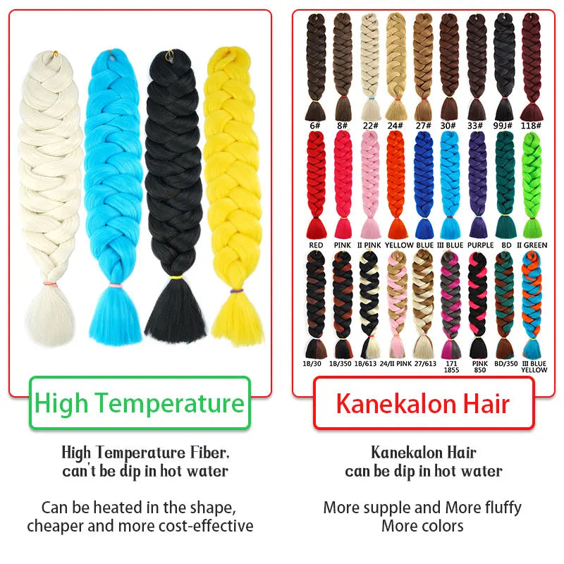 Xpression 82 tum Jumbo fläthår försträckt 165 g syntetiska hårförlängningar - 24 Timmar Deals