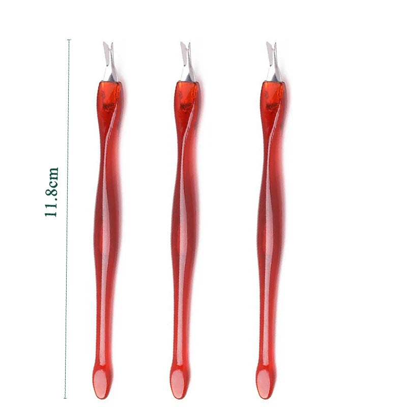1 ST/5 ST Nagelbandstryckare i rostfritt stål, verktyg för borttagning av nagelband - 24 Timmar Deals