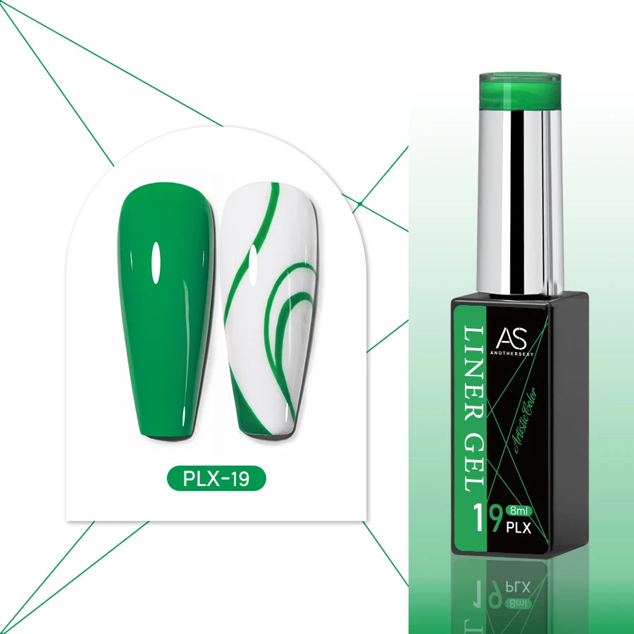 Liner Nails Art Gel Polish Set 24 färger - 24 Timmar Deals