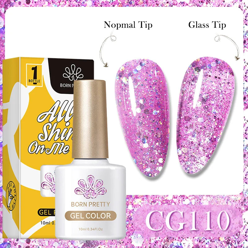 10ml Nagellack 130 Färger Nude Lila Röd UV LED Soak Off UV Gel Semi Permanent Gel Lack - 24 Timmar Deals